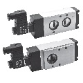 Пневмораспределители с электромагнитным управлением Namur, серии DS3, 1/2" Пневмораспределители с электромагнитным управлением Namur, серии DS3, 1/2"