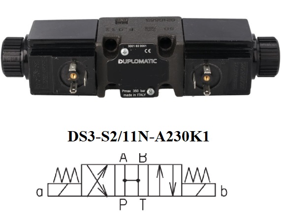 Аналог гидрораспределителя DS3-S2/11N-A230K1