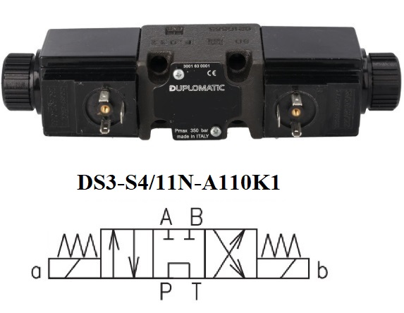 Аналог гидрораспределителя DS3-S4/11N-A110K1