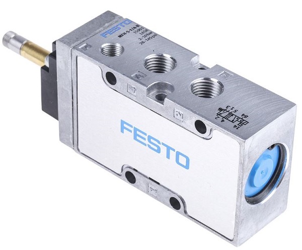Аналог пневмораспределитель с электроуправлением Festo MFH-5-1/4-B