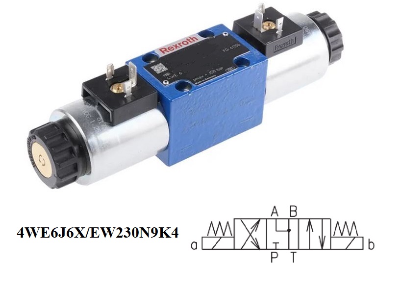 Аналог гидрораспределителя 4WE6J6X/EW230N9K4 артикул R900911762
