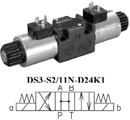 Аналог гидрораспределителя DS3-S2/11N-D24K1