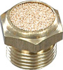 Пневмоглушитель-кнопка из спеченной бронзы G3/8"