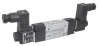 Пневмораспределитель с электромагнитным управлением, 1/8'', 5/2, бистабильный, 24V DC, разъем с индикацией