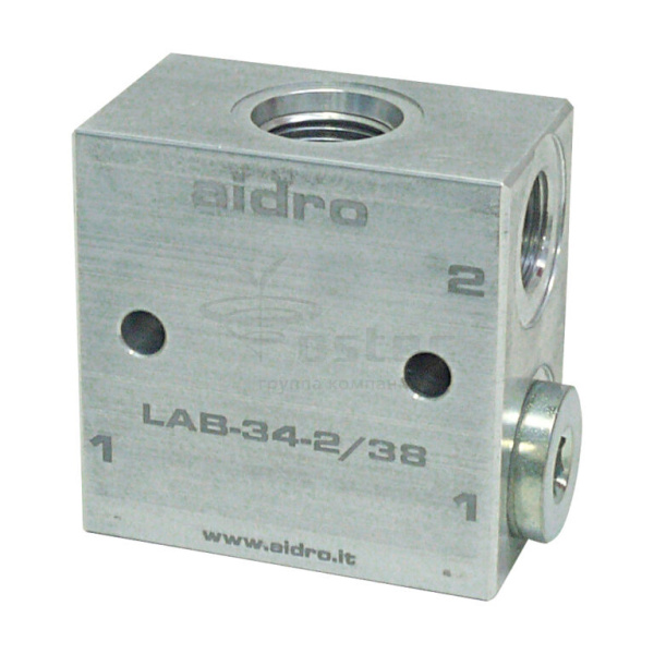 Плита для встраиваемых клапанов 3/4"-16UNF, G3/8"