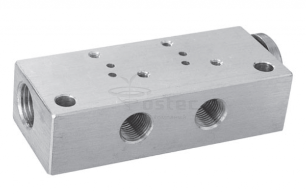 Плита-заглушка для клапанов 17 мм