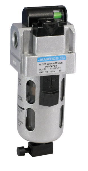 Фильтр, 3/8, 40мкм, ручной слив, индикатор загрязнения