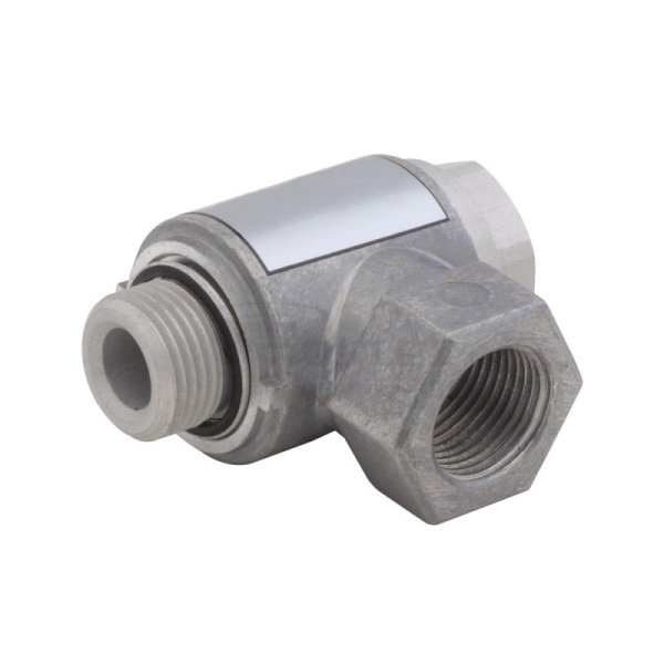 Пневмодроссель резьбовой G1/2", контроль сброса