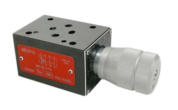 Регулятор расхода 3-х линейный скомпенс. по давлению CETOP 3 в линии P. 0.06-16л/мин, 320 бар