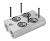 Плита для клапанов DS2, 1/2'', 3/2, 2 места