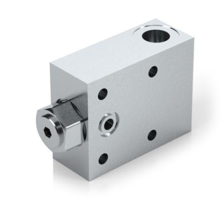 V0268 - Одинарный обратный клапан с пилотным управлением (гидрозамок) VBPSE 1/4" FL